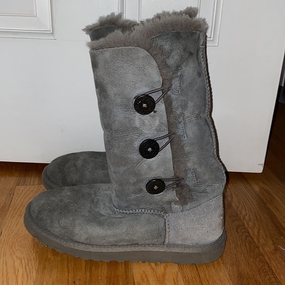 Ugg Bailey button triplet II boot - Picture 3 of 4